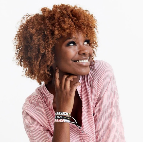 NWT 🗳️ VOTE Bracelet • Handwoven Beaded • Adjustable closure • UBUNTU Life - Picture 11 of 11